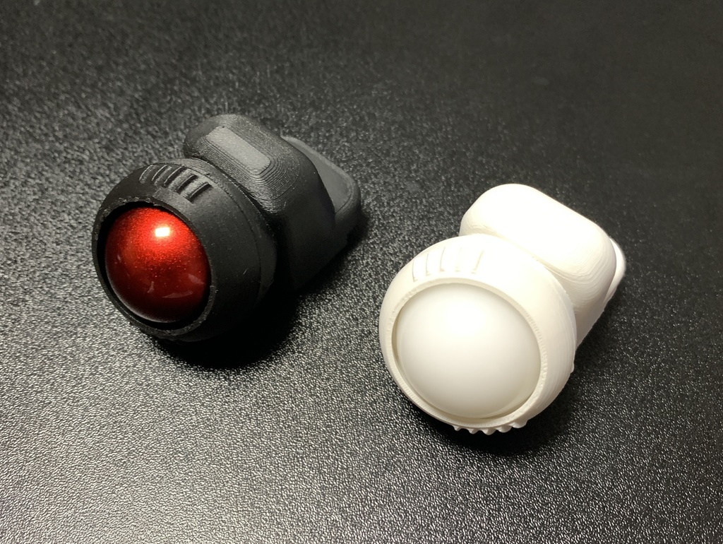 keyball 1cmオフセットセット用ケース&ソケット（トラックボール別売り）