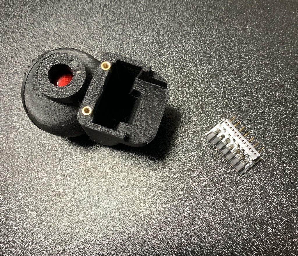 Keyball 、roBa用 25mm球 1cmオフセットセット用ケース&ソケット