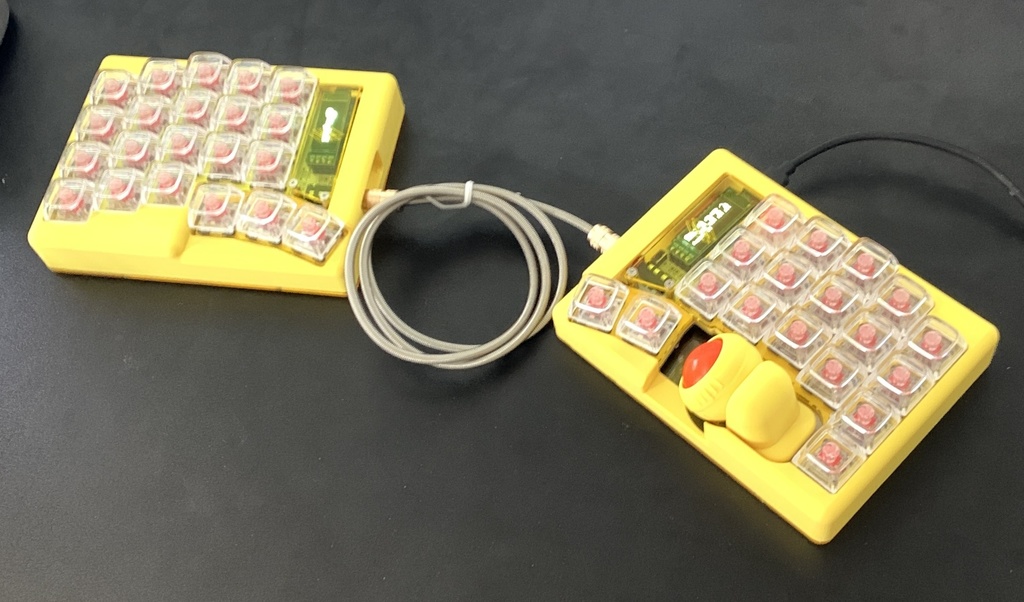 Keyball39ガスケットマウントケース