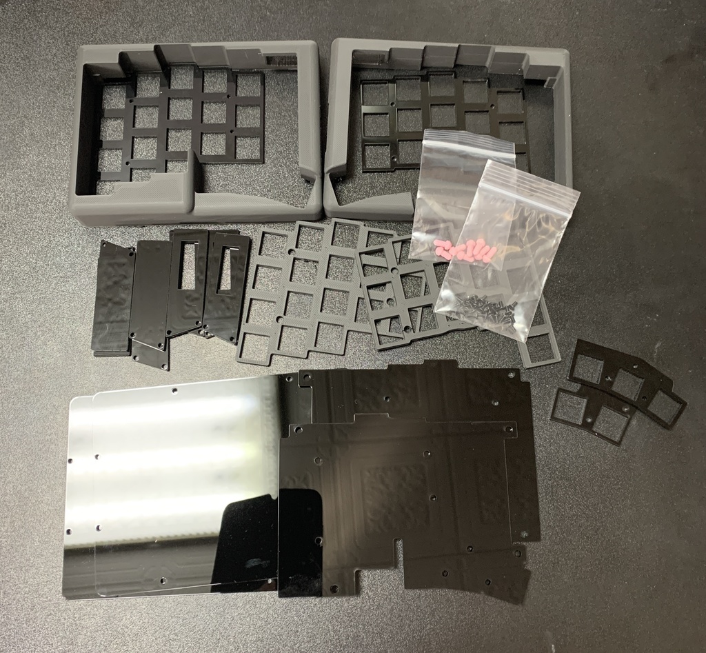 Keyball39ガスケットマウントケース