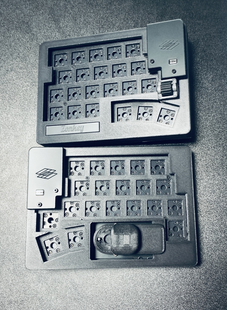 Zonkey Ver.2(完成品)ガスケットマウントエンコーダは3DP製になります。
