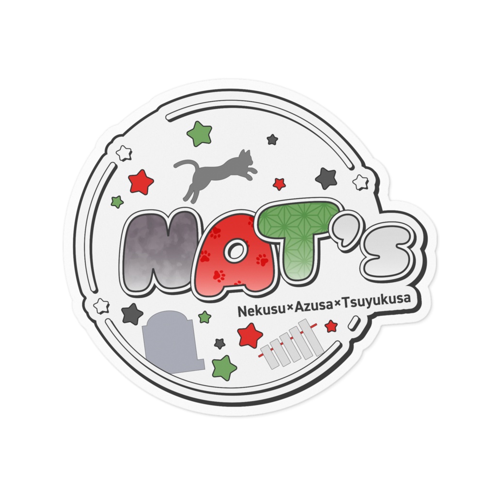 ＮＡＴ’ｓロゴステッカー