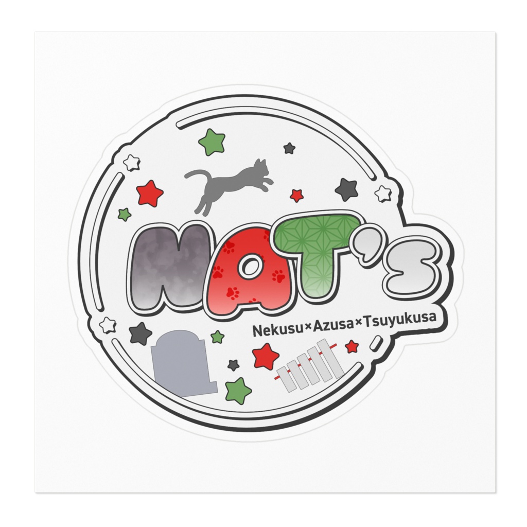 NAT’sロゴステッカー