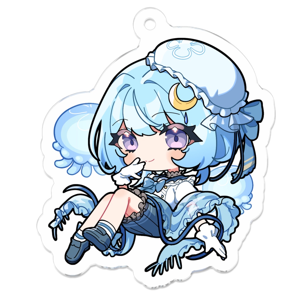 水ノ海月　アクリルキーホルダー