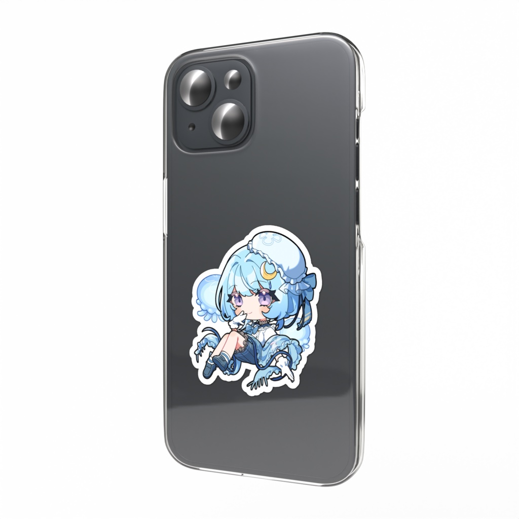 水ノ海月 スマホステッカー