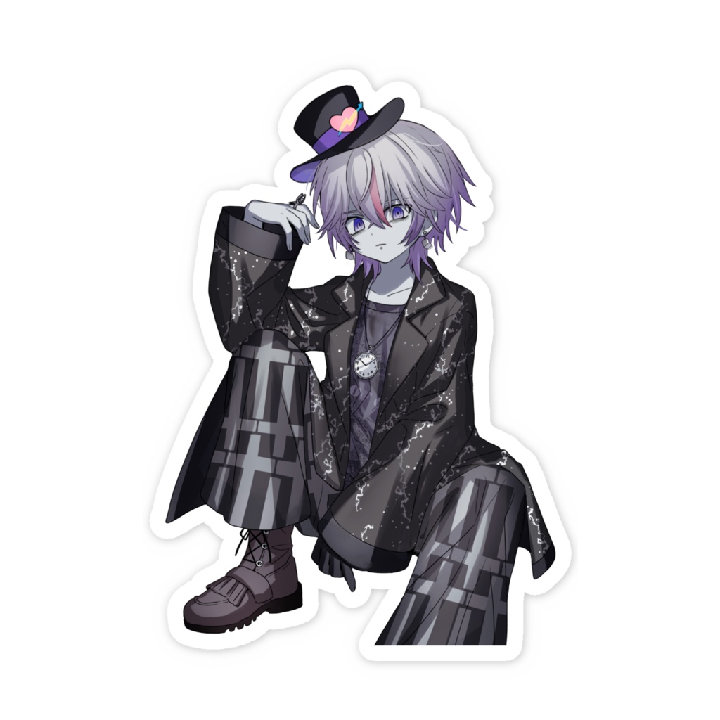 TOP OF DARK スマホステッカー