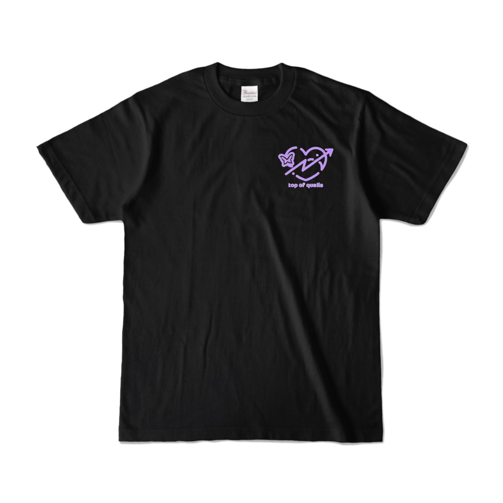 TOP OF QUALIA ロゴTシャツブラック α