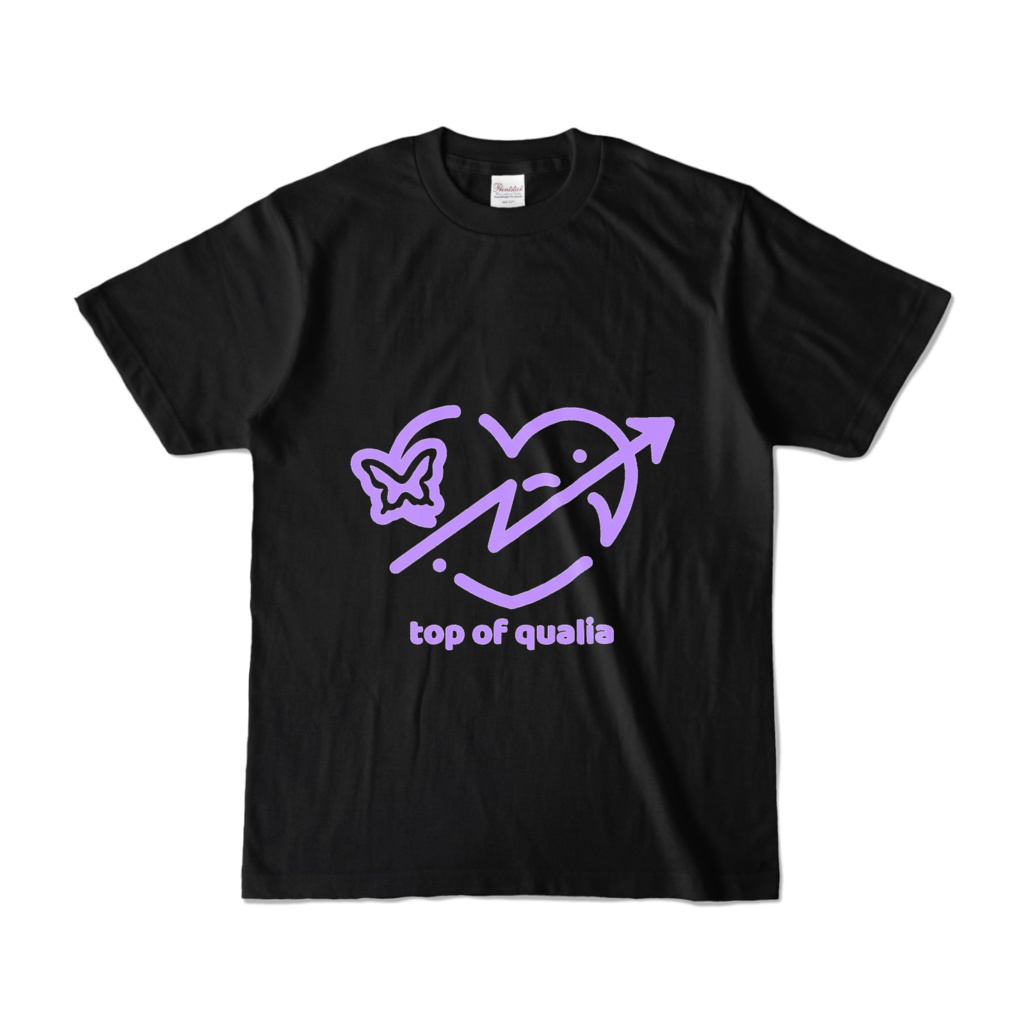 TOP OF QUALIA ロゴTシャツブラック β
