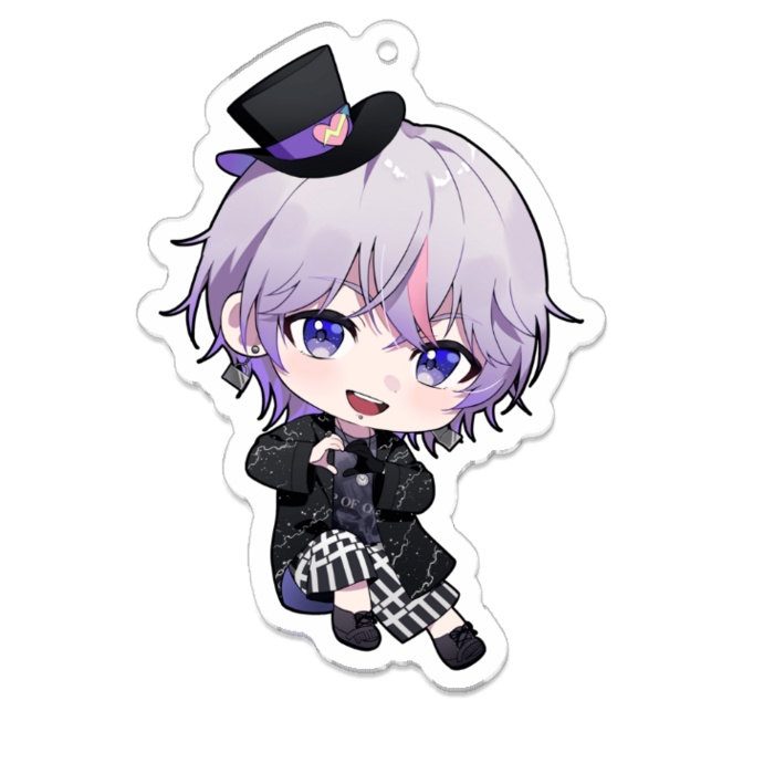 くおりんらぶ　アクリルキーホルダー