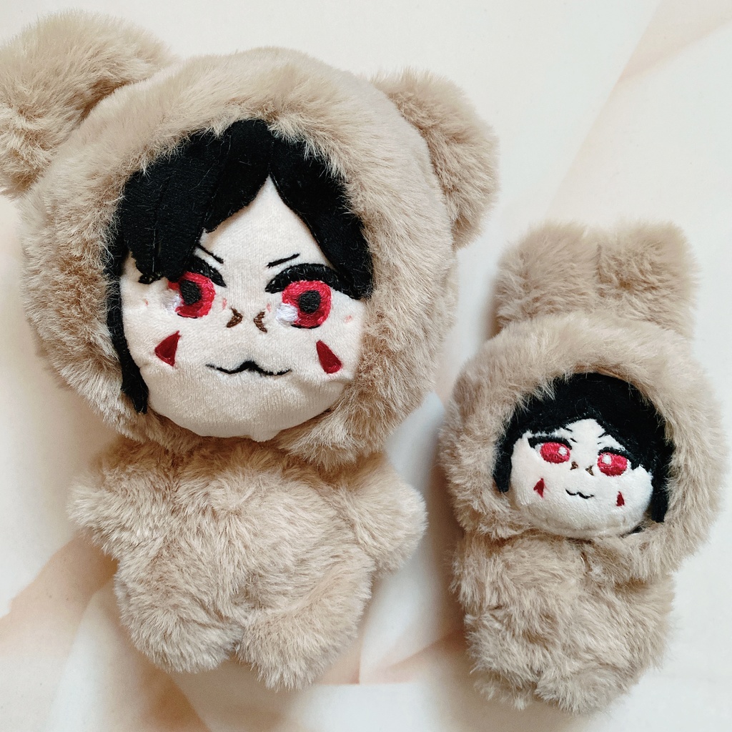 オーダー可○ ぬい服 くまの着ぐるみ ※3色&12cmまたは17cm