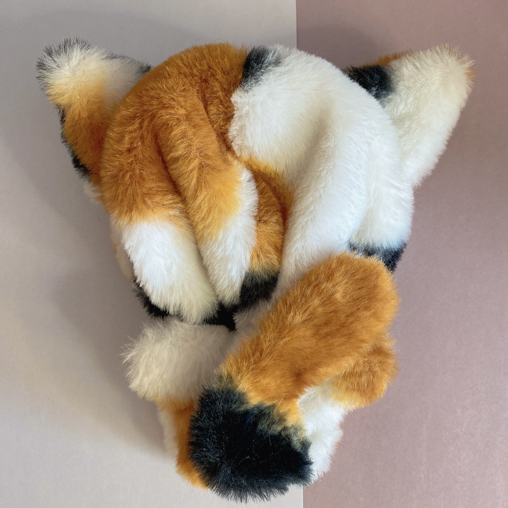 オーダー可○ ぬい服 ねこの着ぐるみ ※3色&12cmまたは17cm