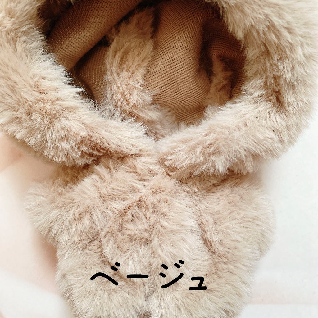 オーダー可○ ぬい服 うさぎ(垂れ耳)の着ぐるみ ※3色&12cmまたは17cm