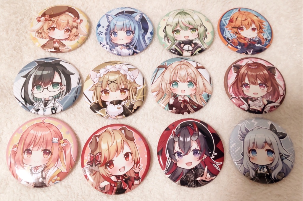 新ビジュ缶バッジ