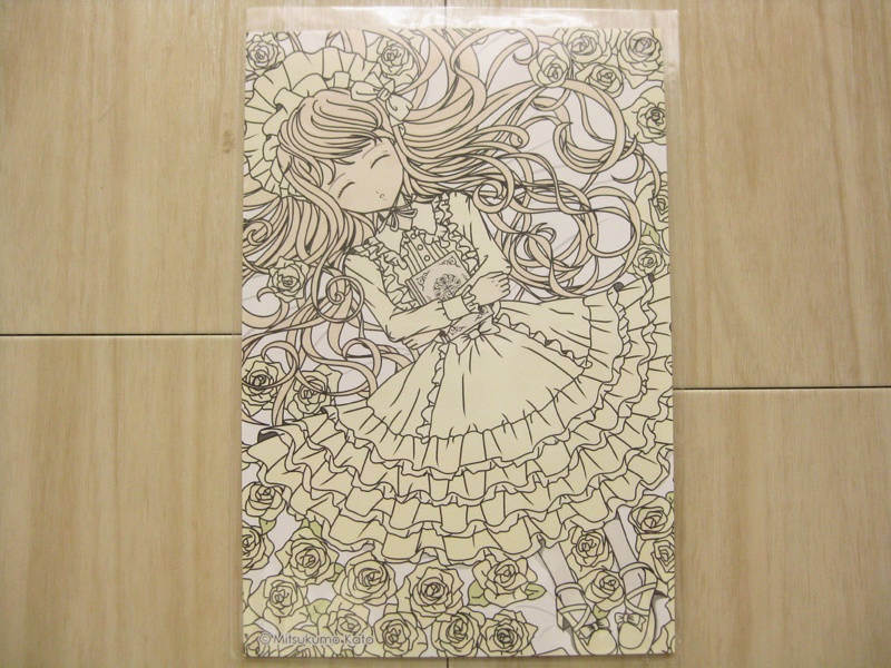 加藤光雲 イラストレーションポストカード 3点セット/Mitsukumo Kato