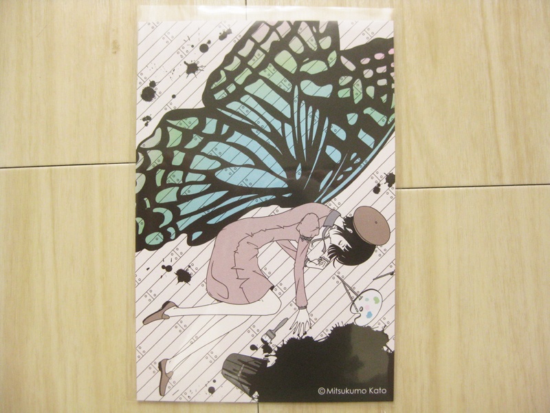 加藤光雲 イラストレーションポストカード 3点セット/Mitsukumo Kato