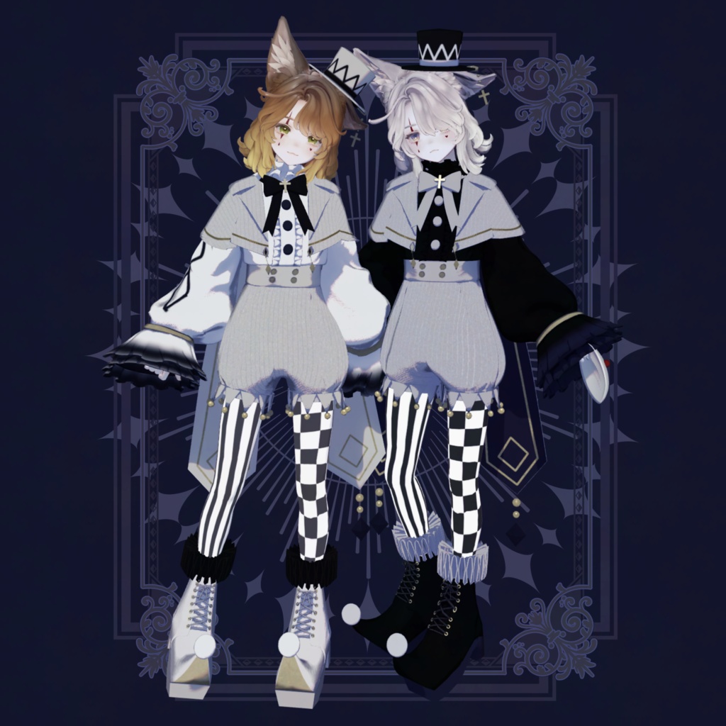 【Marycia マリシア対応】Midnight Joker 【3D衣装モデル】