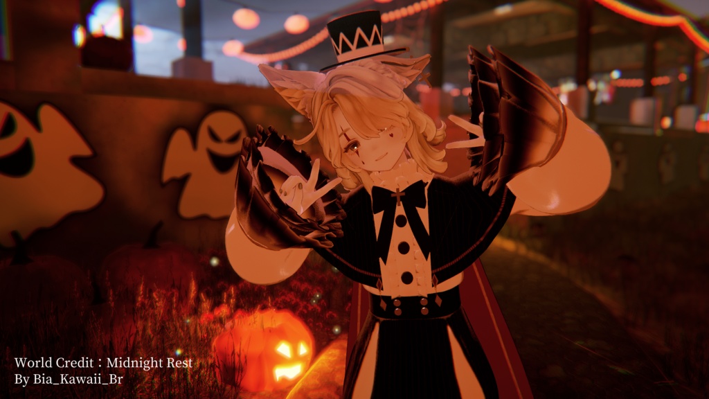 【Marycia マリシア対応】Midnight Joker 【3D衣装モデル】