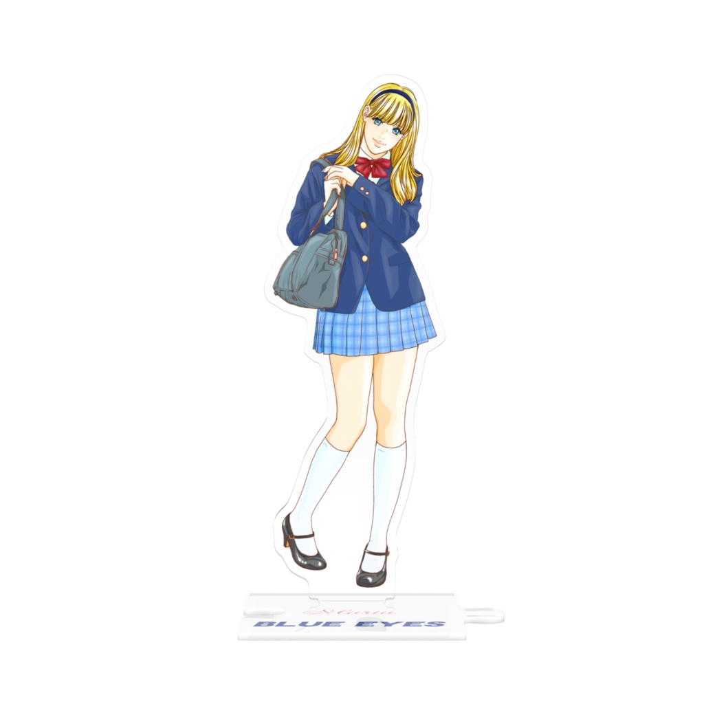つながるアクスタ - 125mm  聖園マリア（制服姿・ブレザー）