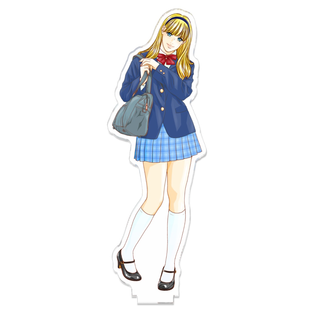 つながるアクスタ - 125mm 聖園マリア(制服姿・ブレザー)