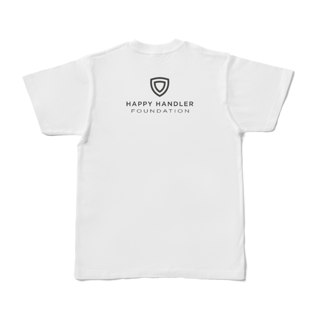 ハッピー(ビッグロゴ)Tシャツ(White)