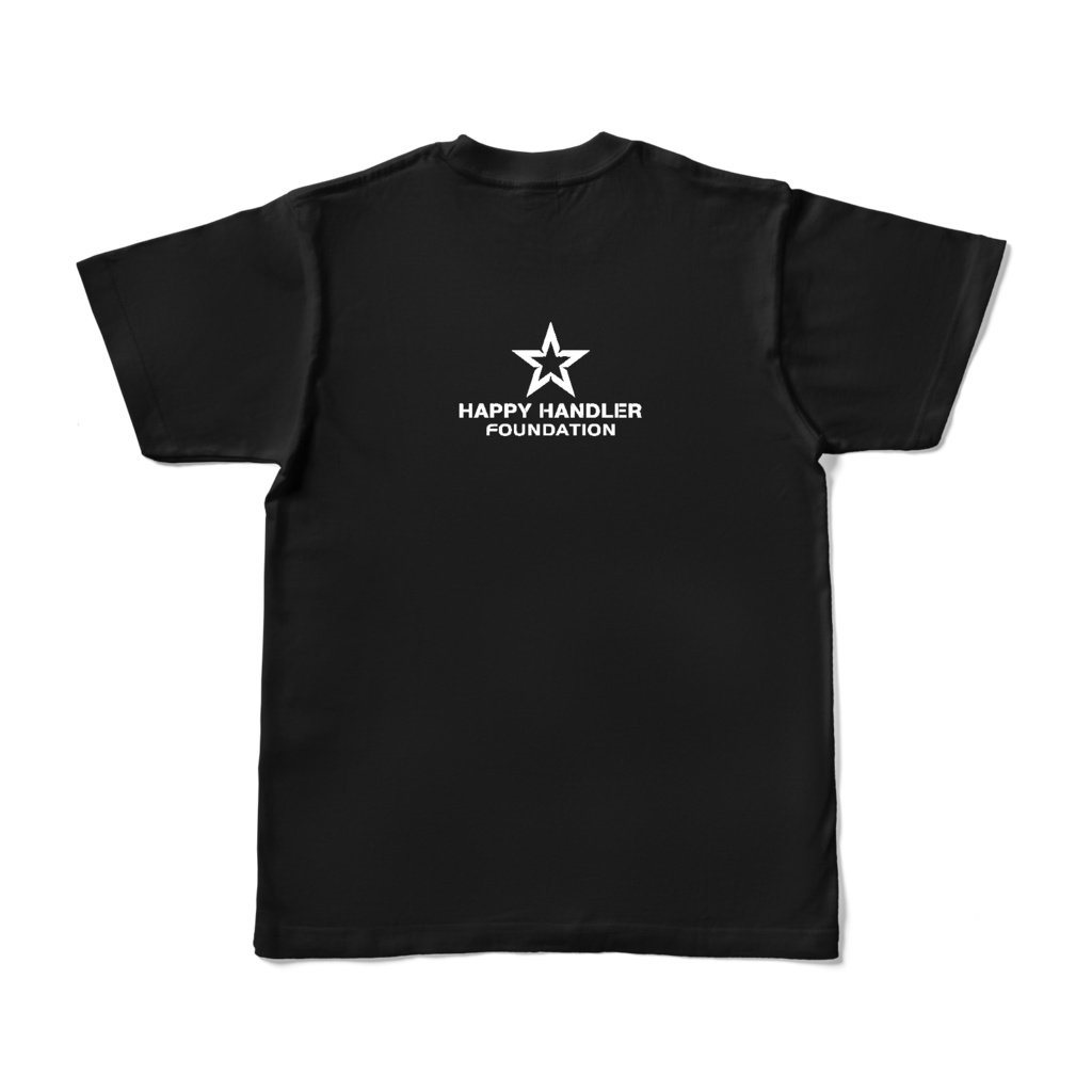 ハッピー(ビッグロゴ)Tシャツ(Black)