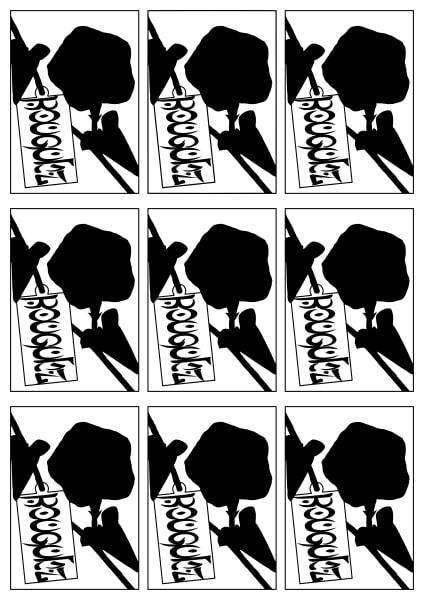 【非公式】銀剣のステラナイツ/非公式ブーケ用カード~ヒルガオのツルにも語彙力0のやーつ~