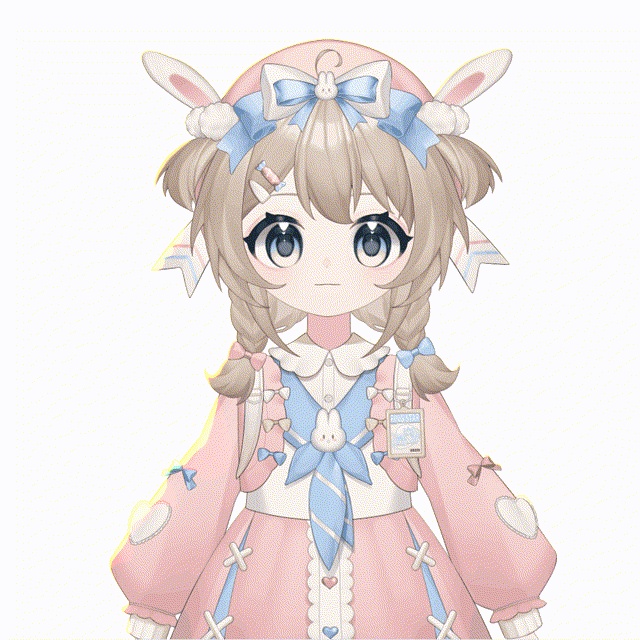 【Live2D】【VTSモデル】可愛いウサギの妹です