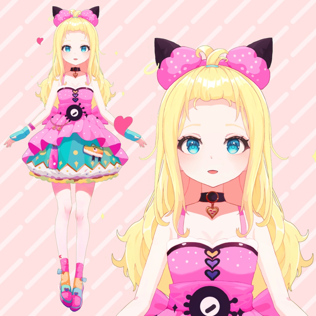 【Live2D】【VTSモデル】魔法少女です
