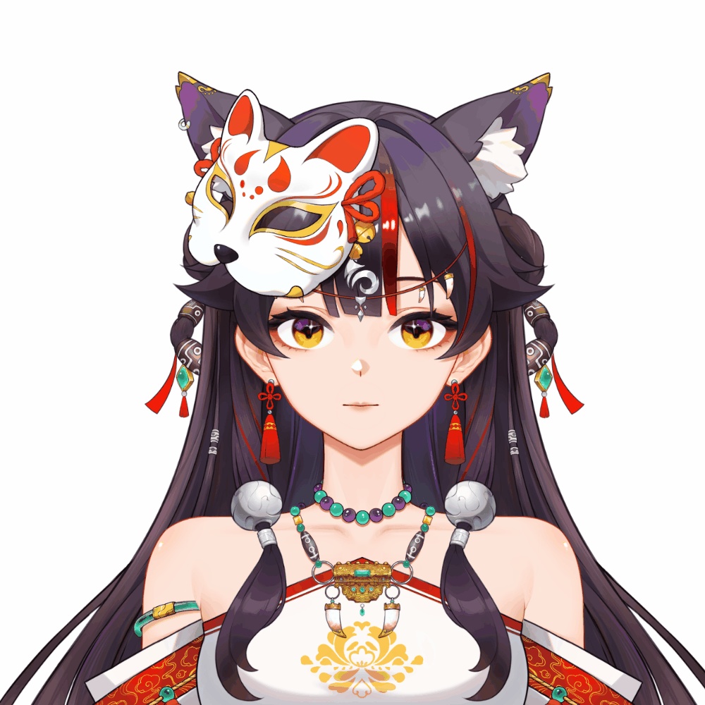 【Live2D】【VTSモデル】優雅なキツネです