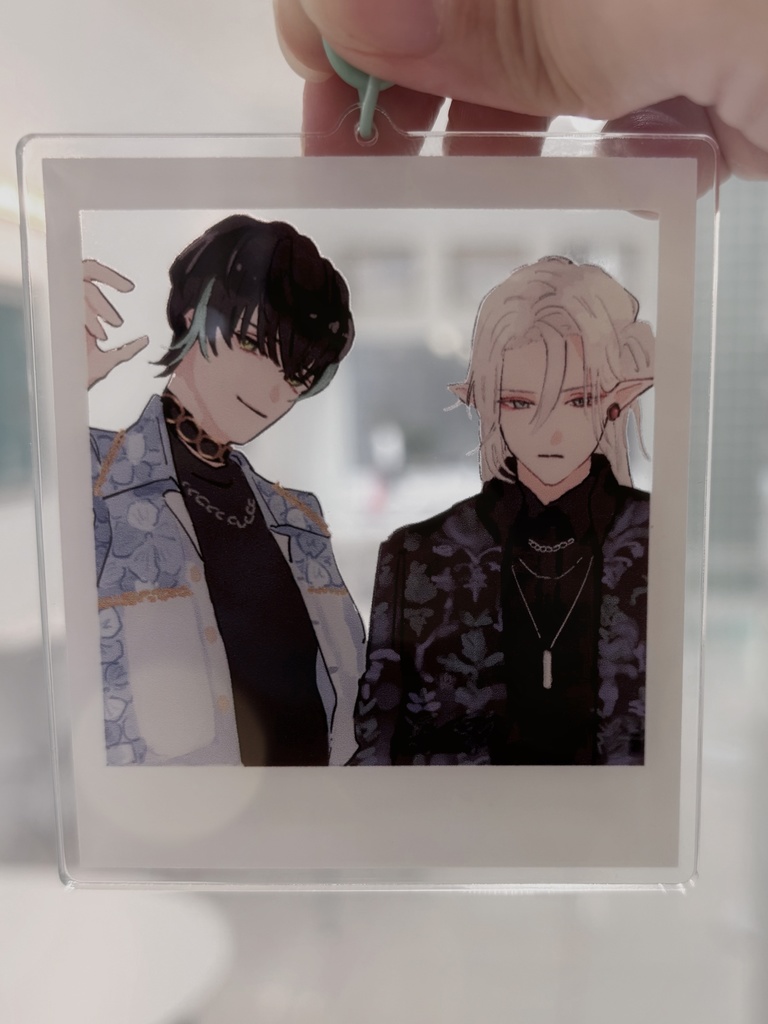 【非公式】写真風アクリルキーホルダー【階別】