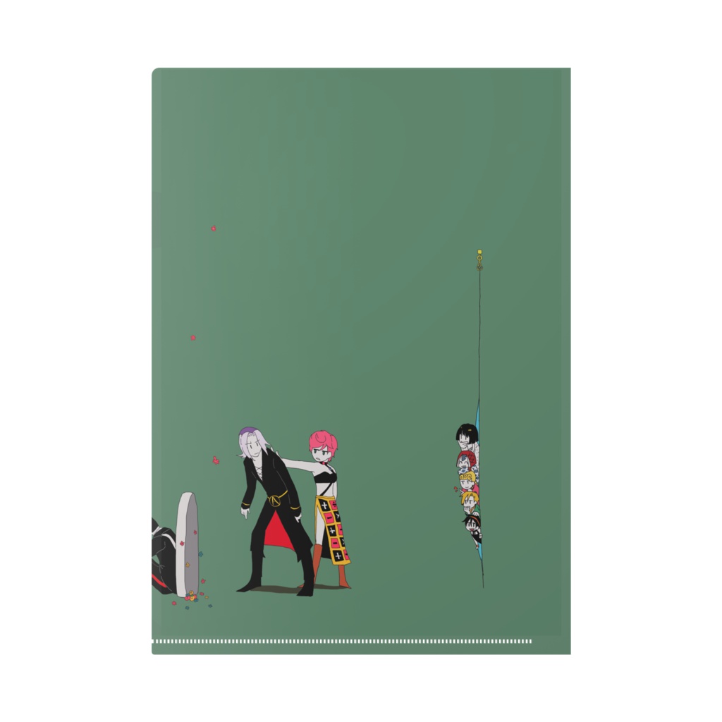 護衛チームクリアファイル