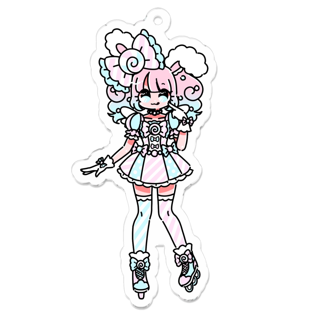 プティシュセットアクリルキーホルダー 𝙐𝙡𝙩𝙞𝙢𝙖 Booth