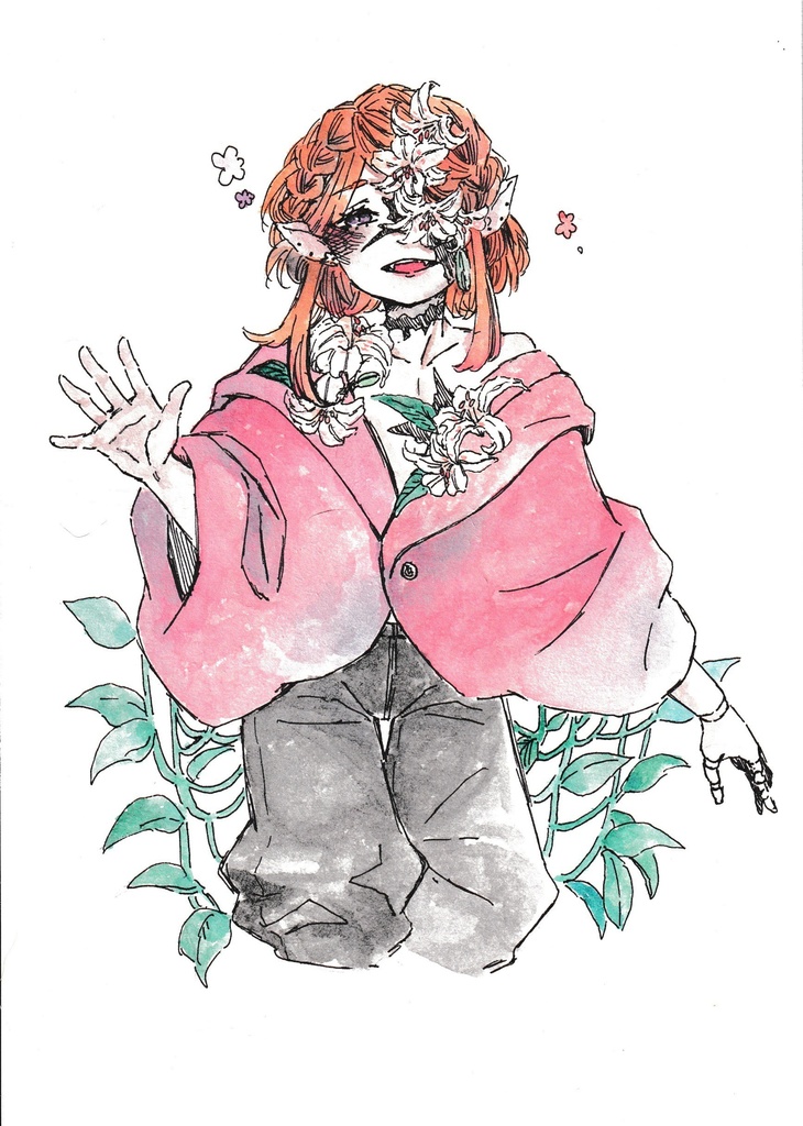 百合の花の彼