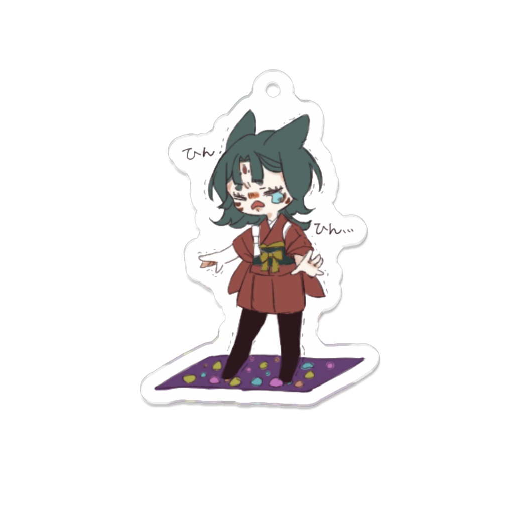 ねむさん足つぼキーホルダー