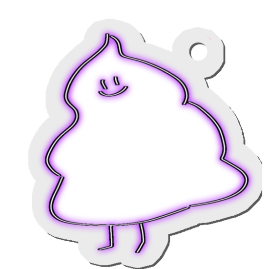 うんキー(紫)