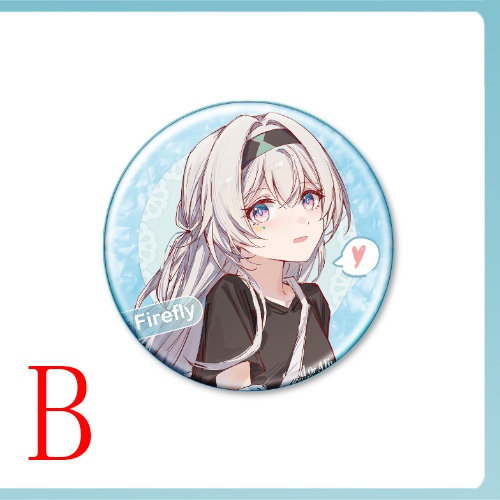 スターレイル ホタル 開拓者 星 缶バッジ