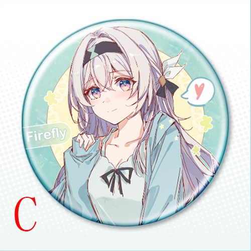 スターレイル ホタル 開拓者 星 缶バッジ