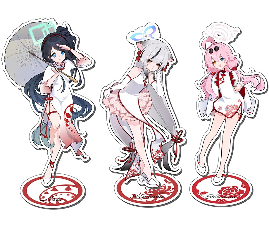 ブルーアーカイブ 天童アリス 小鳥遊ホシノ 春原ココナ アクリルスタンド