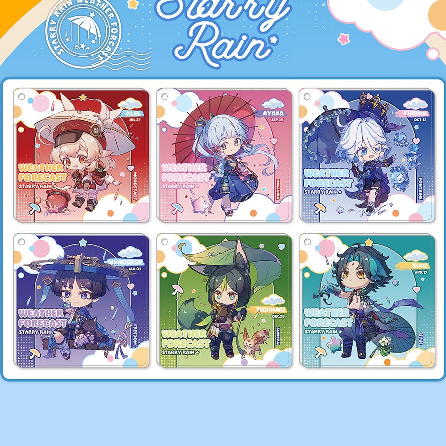 Genshin Impact 原神 クレー スカラマシュ 神里綾華 ティナリ 魈 フリーナ アクリルキーホルダー 缶バッジ