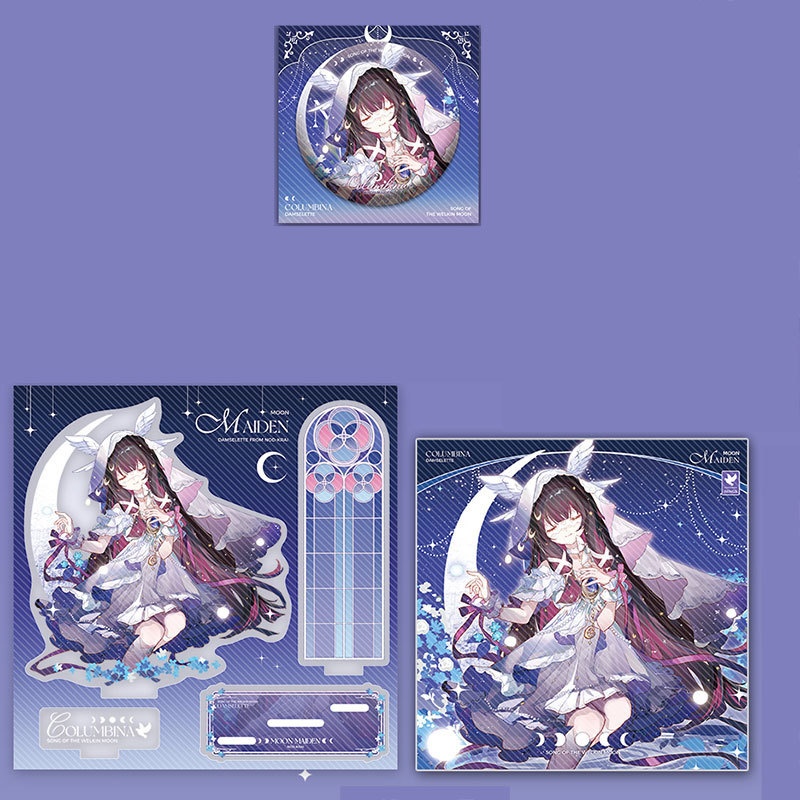 Genshin Impact 原神 コロンビーナ アクリルスタンド 缶バッジ 色紙