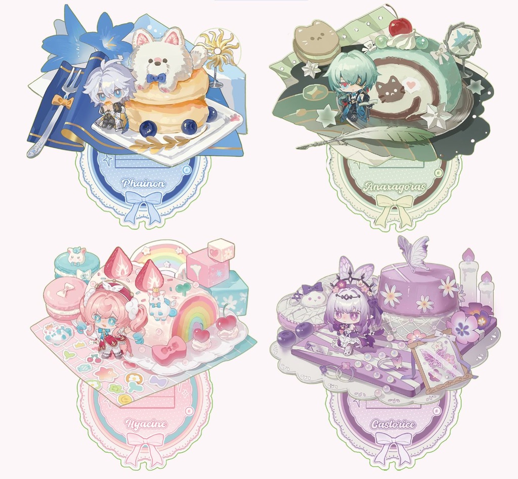 スターレイル ファイノン アナイクス キャストリス ヒアンシー アクリルスタンド