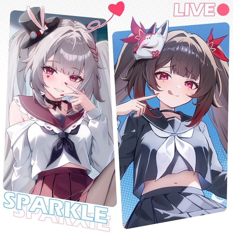 スターレイル 花火 アクリルスタンド 色紙