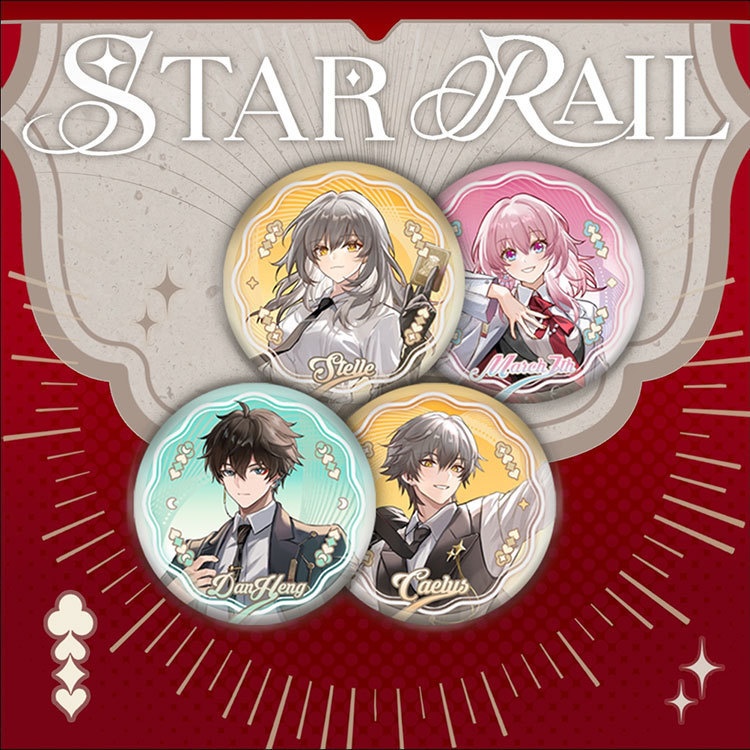 スターレイル 三月なのか 星 開拓者 穹 丹恒 アクリルスタンド 缶バッジ 色紙 アクリルキーホルダー