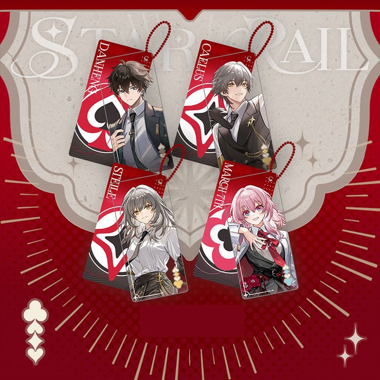 スターレイル 三月なのか 星 開拓者 穹 丹恒 アクリルスタンド 缶バッジ 色紙 アクリルキーホルダー