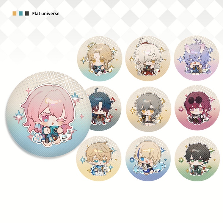 スターレイル 刃 星 丹恒 景元 ジェパード セーバル 彦卿 三月なのか カフカ 白露 開拓者 アクリルスタンド 缶バッジ