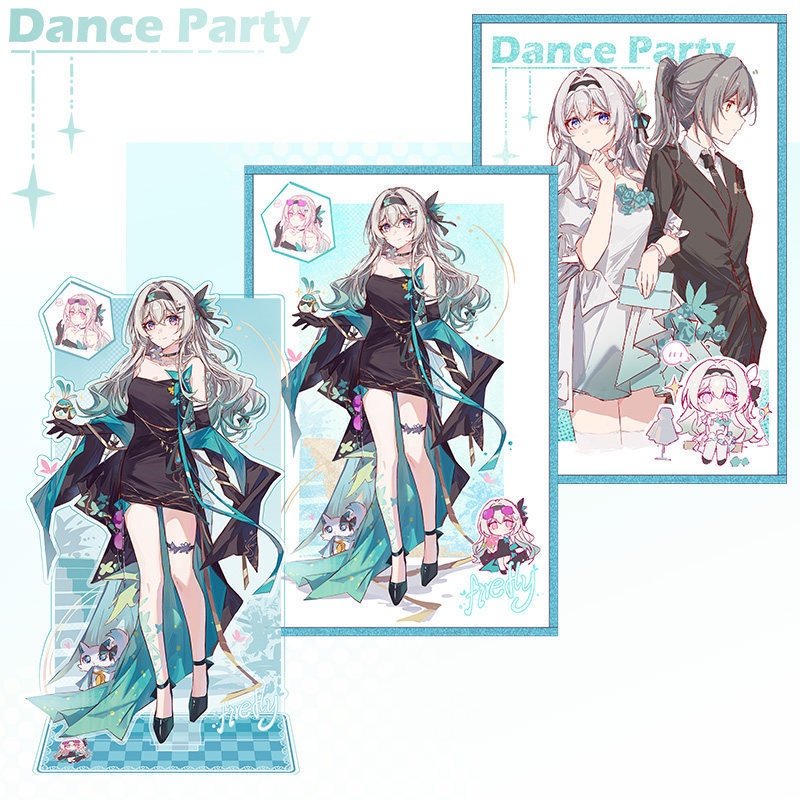 スターレイル ホタル 星 アクリルスタンド  色紙