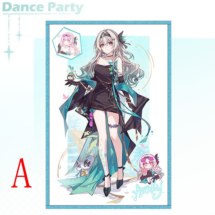 スターレイル ホタル 星 アクリルスタンド 色紙