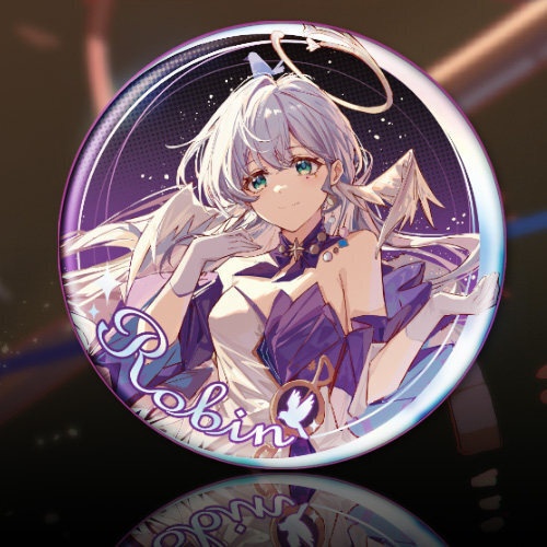 スターレイル ロビン 缶バッジ アクリル色紙
