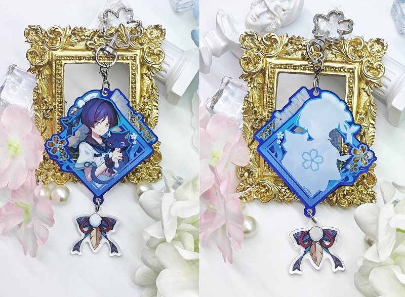 GenshinImpact genshin impact 原神 スカラマシュ アクリルキーホルダー 缶バッジ 色紙 アクリルブロック