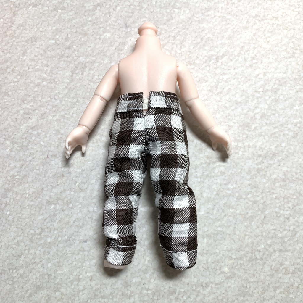 可動式ドールボディ用ズボン